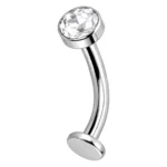 Titanium Floating Belly Ring