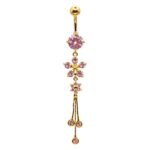 Fashion Banana – Jewelled Flower/Dangle