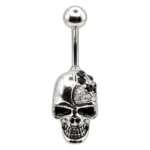 Fashion Banana-Jewelled Skull