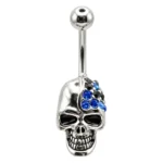 Fashion Banana-Jewelled Skull
