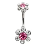 Fashion Banana-Double Jewelled Flower