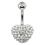 Crystalline Resin Double J Banana – Heart