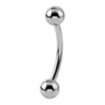 Eyebrow – Micro Banana – 1.0 mm – 316L Surgical Steel